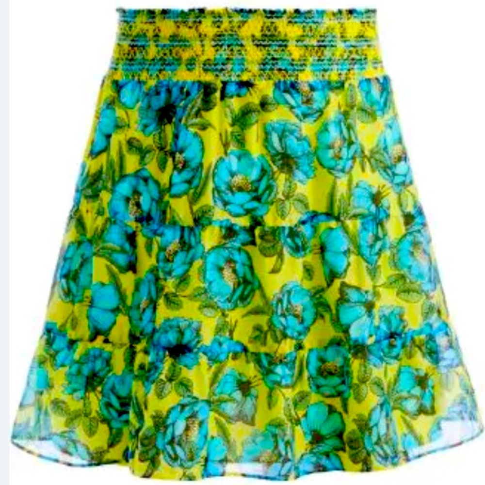 Alice + Olivia Aisha Tiered Gathered Mini Skirt 🌼